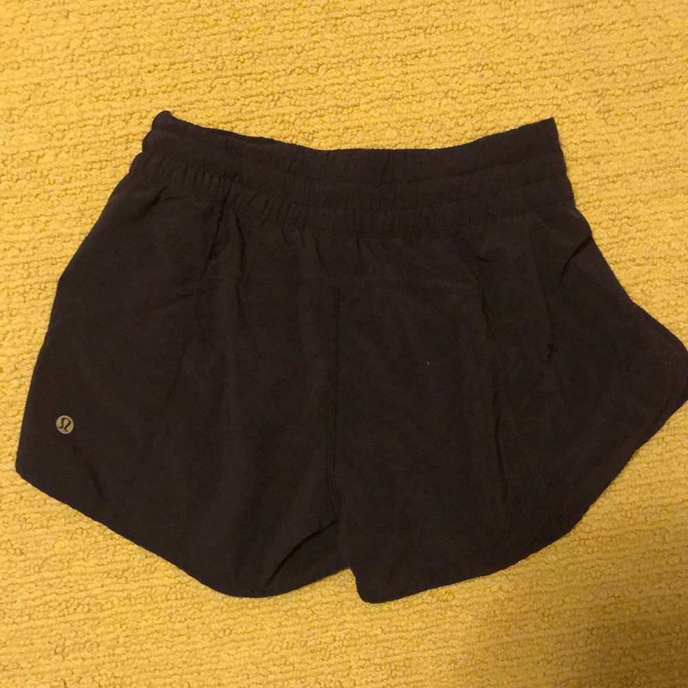 Lulu like new purple running shorts